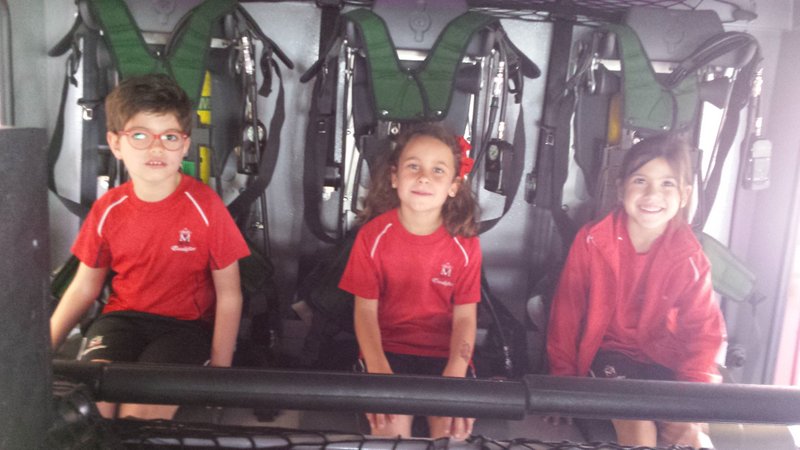 A los bomberos… ¡les encantamos! A los bomberos… ¡les encantamos!