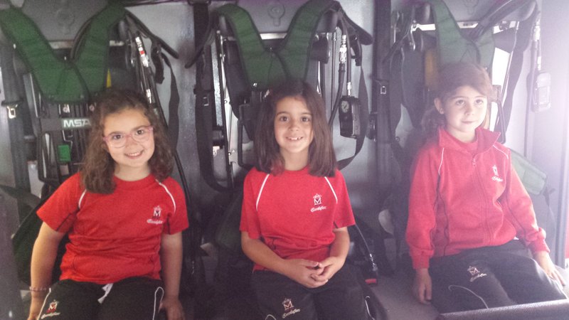 A los bomberos… ¡les encantamos! A los bomberos… ¡les encantamos!