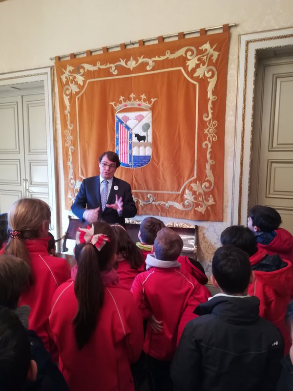 Visita al Ayuntamiento de Salamanca Visita al Ayuntamiento de Salamanca