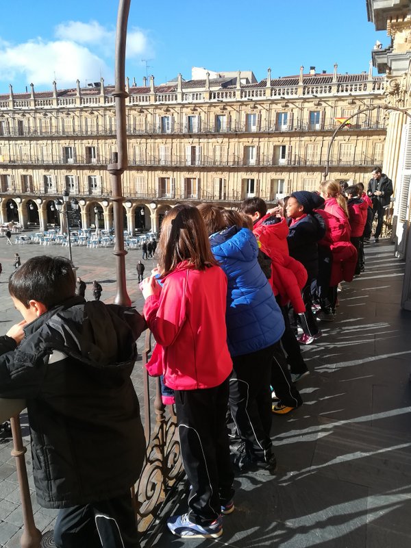 Visita al Ayuntamiento de Salamanca Visita al Ayuntamiento de Salamanca