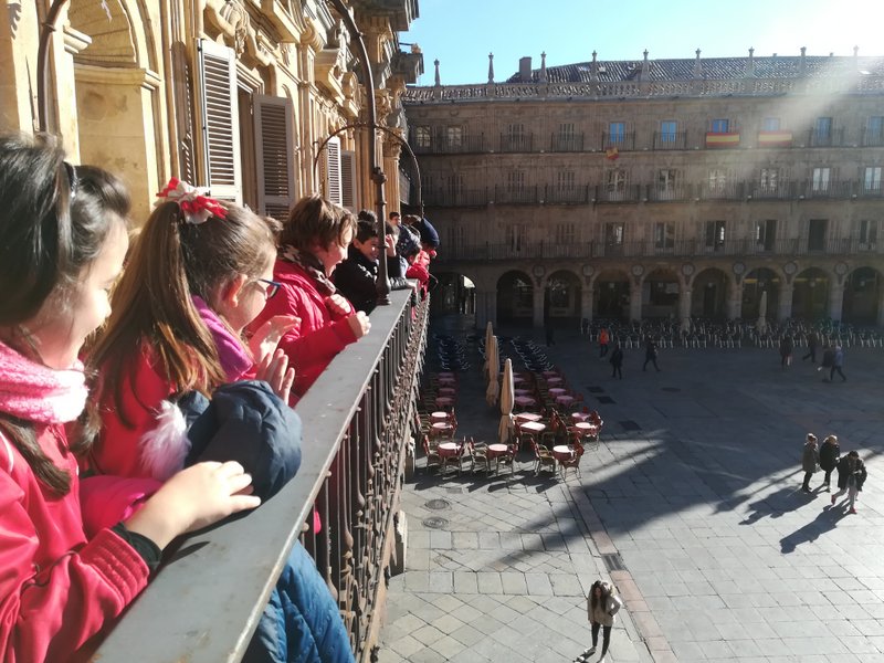 Visita al Ayuntamiento de Salamanca Visita al Ayuntamiento de Salamanca
