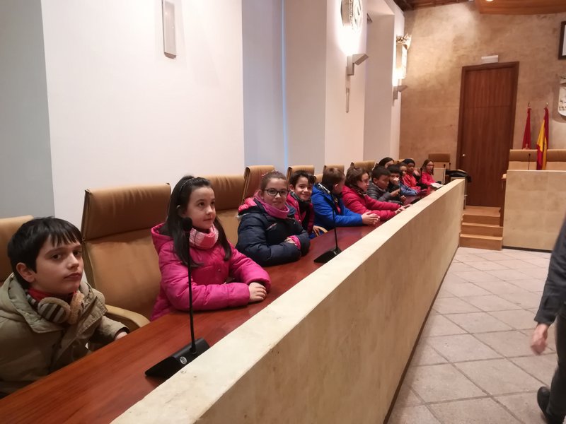 Visita al Ayuntamiento de Salamanca Visita al Ayuntamiento de Salamanca