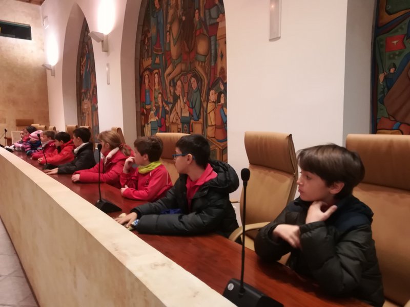 Visita al Ayuntamiento de Salamanca Visita al Ayuntamiento de Salamanca