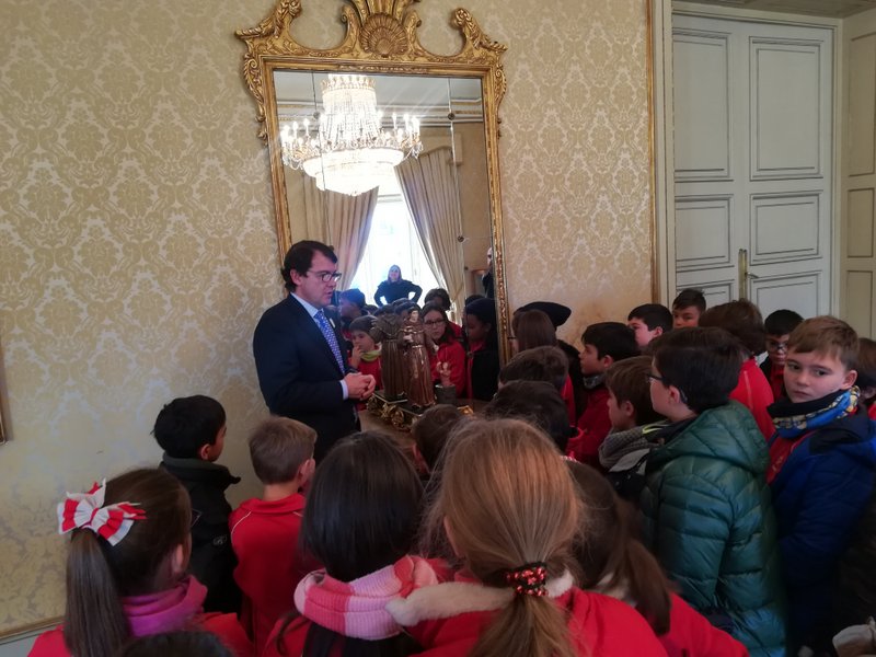 Visita al Ayuntamiento de Salamanca Visita al Ayuntamiento de Salamanca