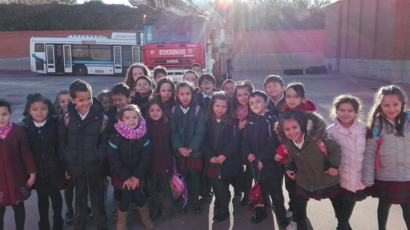 Calasanz_1º EP_ Bomberos