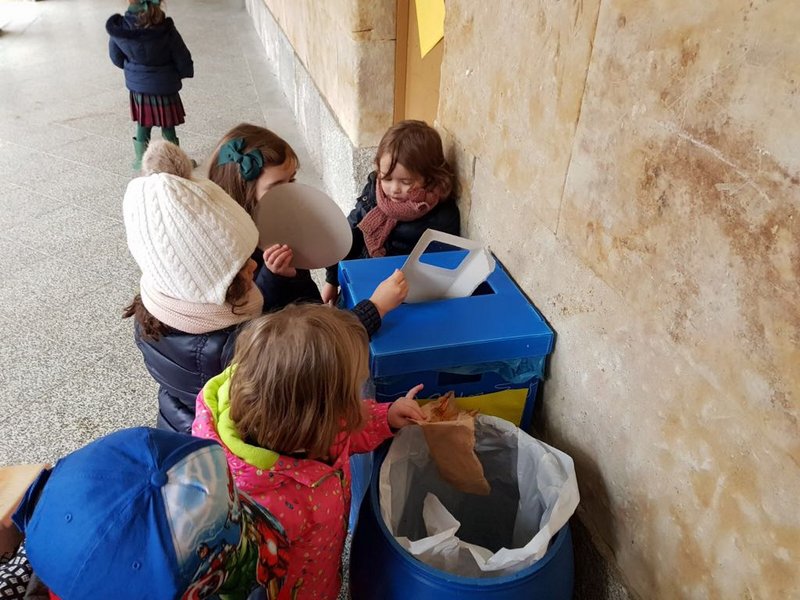 Maratón de reciclaje. Maratón de reciclaje.