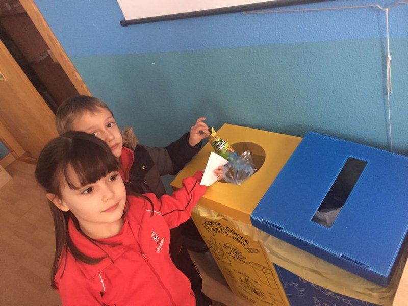 Maratón de reciclaje. Maratón de reciclaje.