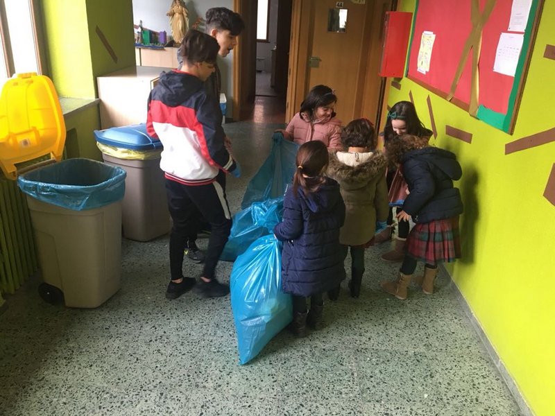 Maratón de reciclaje. Maratón de reciclaje.