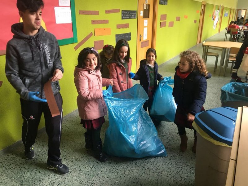 Maratón de reciclaje. Maratón de reciclaje.