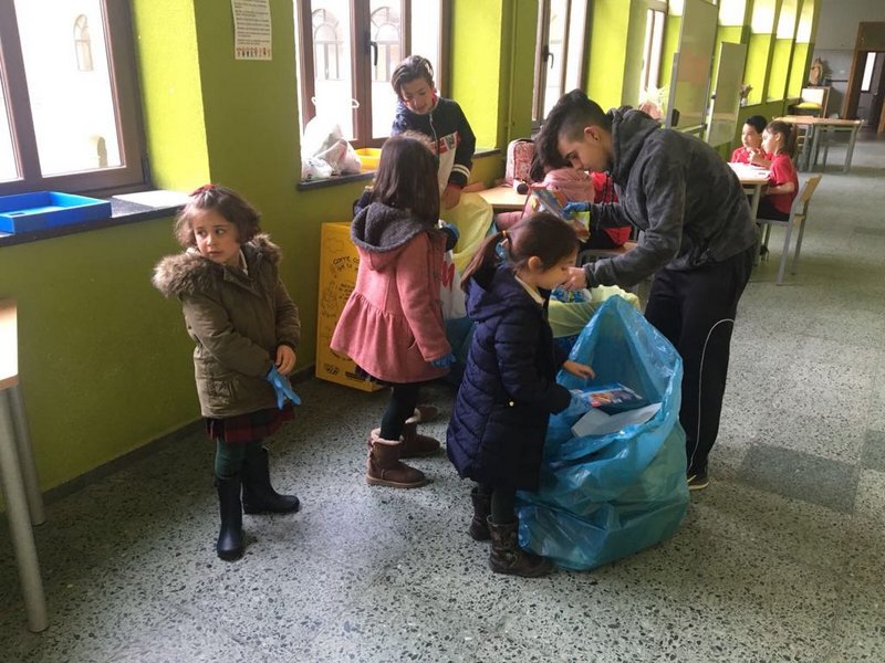 Maratón de reciclaje. Maratón de reciclaje.