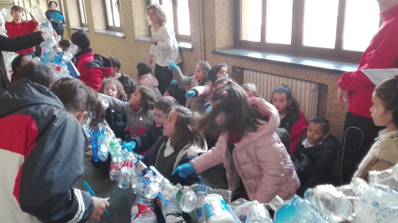 Maratón de reciclaje. Maratón de reciclaje.