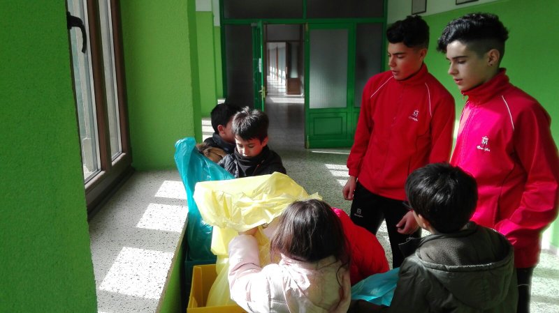 Maratón de reciclaje. Maratón de reciclaje.