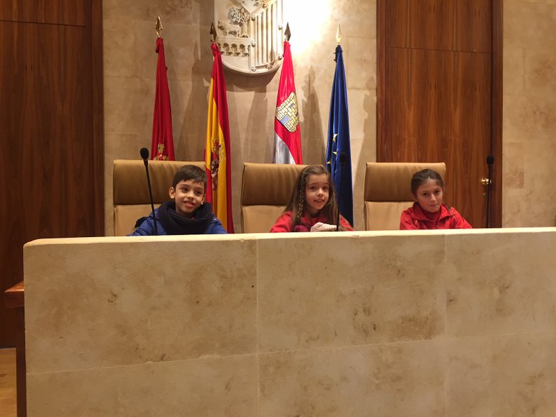 Visita al Ayuntamiento de Salamanca Visita al Ayuntamiento de Salamanca