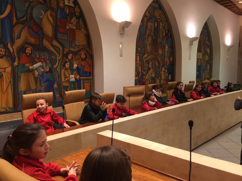 Visita al Ayuntamiento de Salamanca Visita al Ayuntamiento de Salamanca