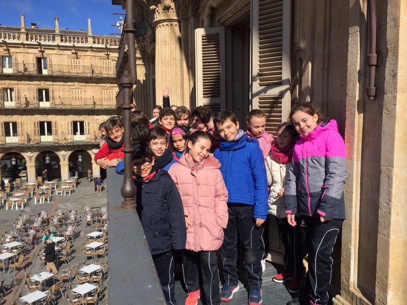 Visita al Ayuntamiento de Salamanca Visita al Ayuntamiento de Salamanca