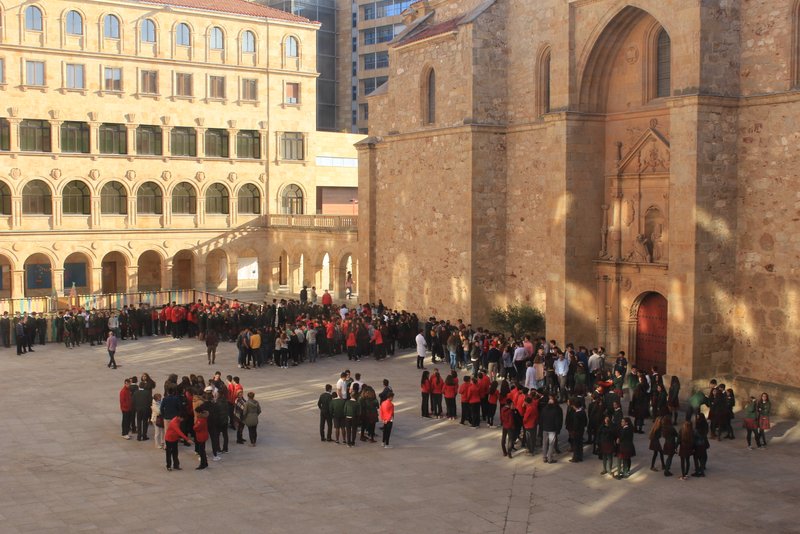 Calasanz_Simulacro Incendio