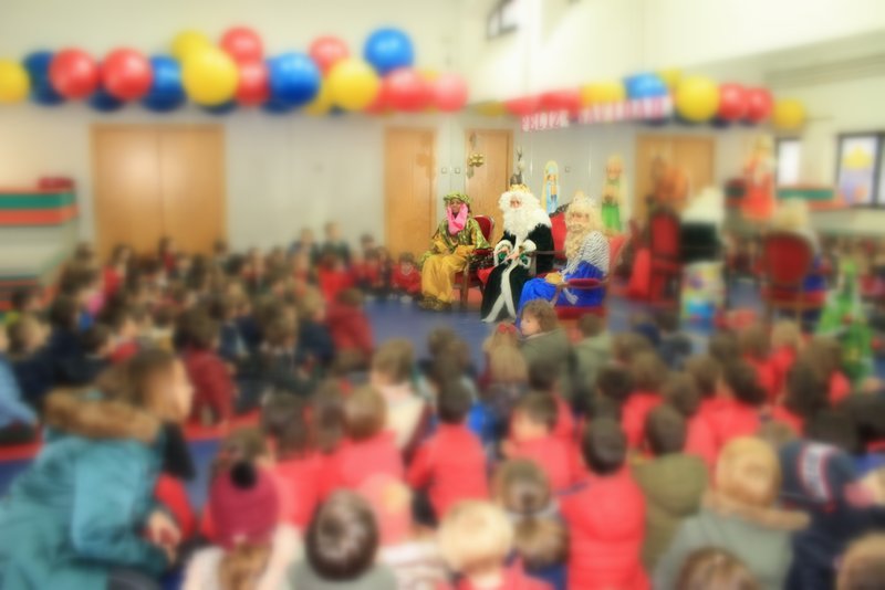 “Él es Melchor, él es Gaspar y el otro Baltasar” “Él es Melchor, él es Gaspar y el otro Baltasar”