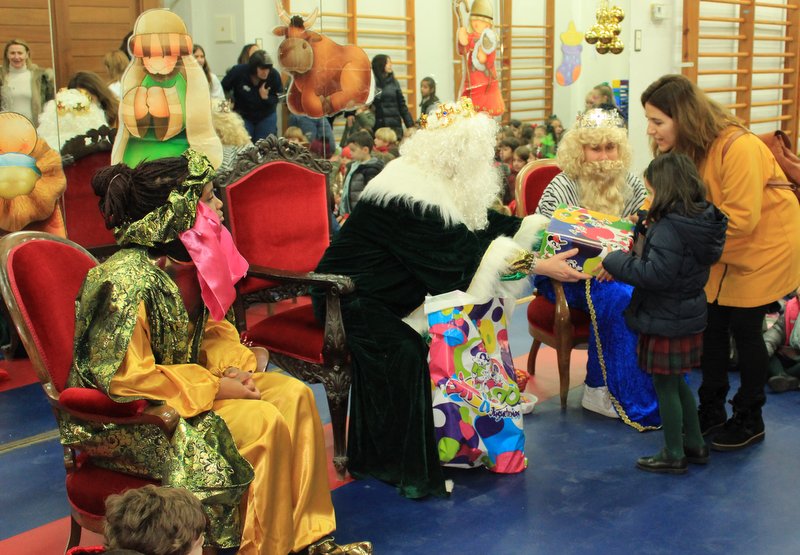 “Él es Melchor, él es Gaspar y el otro Baltasar” “Él es Melchor, él es Gaspar y el otro Baltasar”