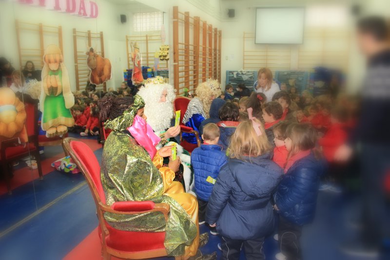 “Él es Melchor, él es Gaspar y el otro Baltasar” “Él es Melchor, él es Gaspar y el otro Baltasar”