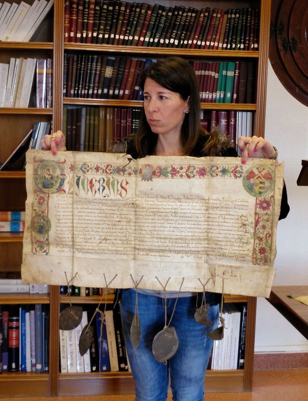 En el Archivo Diocesano En el Archivo Diocesano