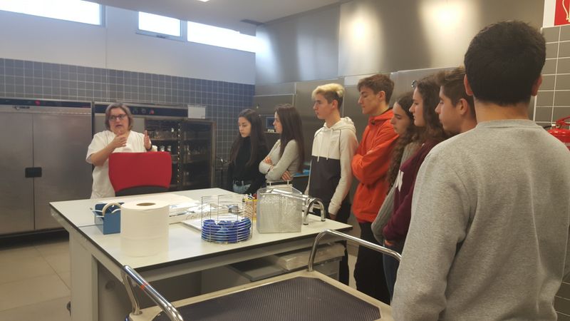 Alumnos de biología en el IBFG Alumnos de biología en el IBFG