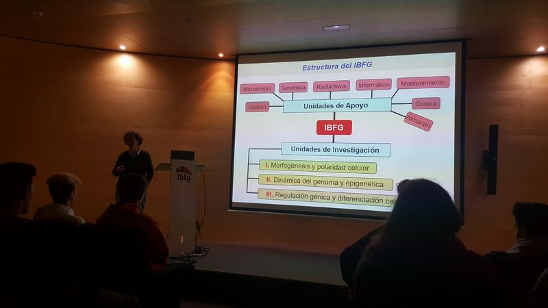 Alumnos de biología en el IBFG Alumnos de biología en el IBFG