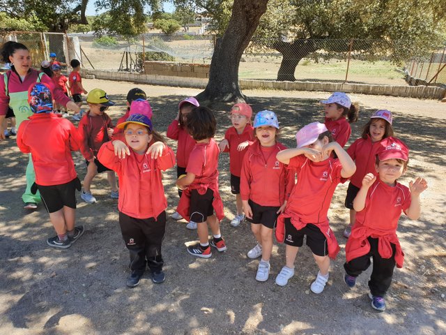 Infantil de excursión a la granja Infantil de excursión a la granja